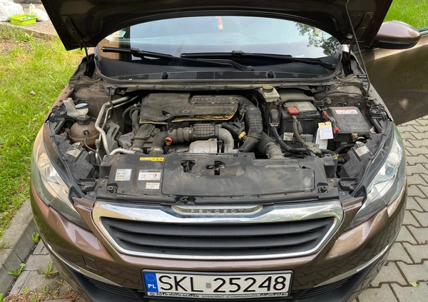 Peugeot 308 cena 27000 przebieg: 260000, rok produkcji 2014 z Sosnowiec małe 121